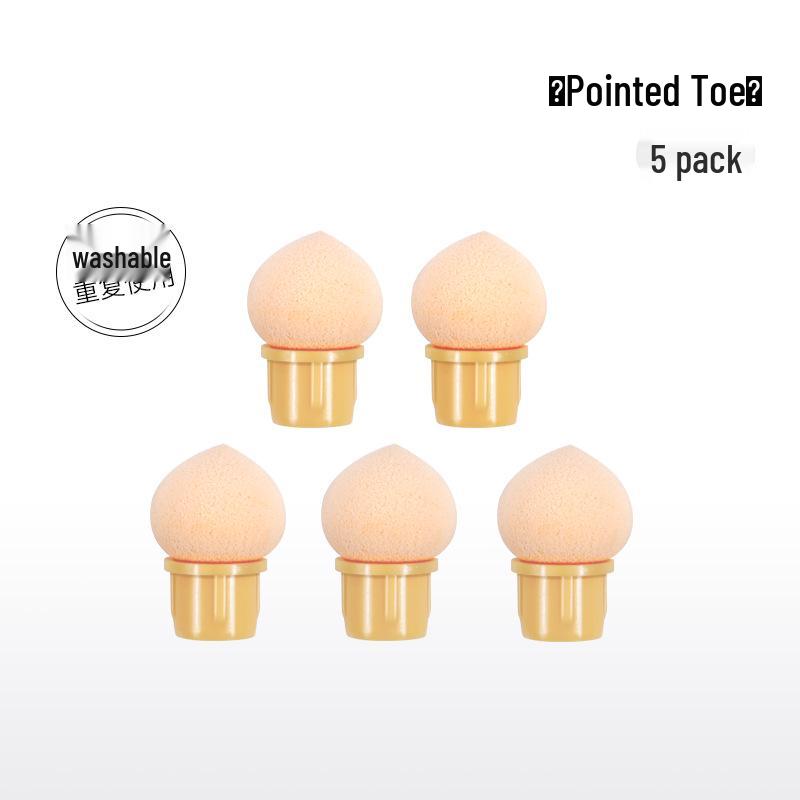 Nail Art Dual-Head Sponge Gradient & Dotting Blush Brush Tool
