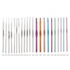 100PcsCelsiusSet Sweater Knitting Tool 22 Metal Crochet Set Needles Sewing Tools Kit with   Accessories