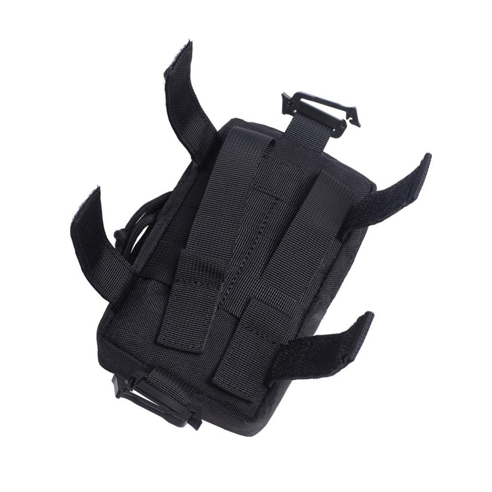 Outdoor EDC Tactical Belt Mobile Phone Pocket  Fan Tactical Bag Coin Purse Sports Phone Function Pocket