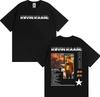 Rapper Kevin Kaarl Ultra Sodade Tour Cover T-Shirt Herren Damen Harajuku Vintage High Street T-Shirts 100% Baumwolle Übergroßes T-Shirt