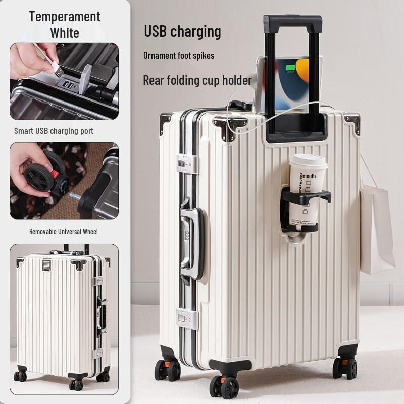 Li Shen ABS&PC Aluminum Frame Spinner Luggage
