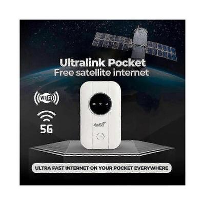 Gratis Satellitinternet i Lommen, Router Ubegrænset Satellitinternet Bærbart Satellitinternet WiFi, Ultra Link Freeu