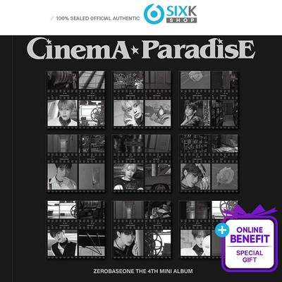 [0907 Video Call Event] ZEROBASEONE 4. mini album [CINEMA PARADISE] (DIGIPACK ver.) (+ Online benefit)