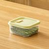 Portable Fruit Lunch Box Food Grade PP Snack Container with Sealed Lid Leak Proof Bento Storage for Kids School Office Travel Picnic