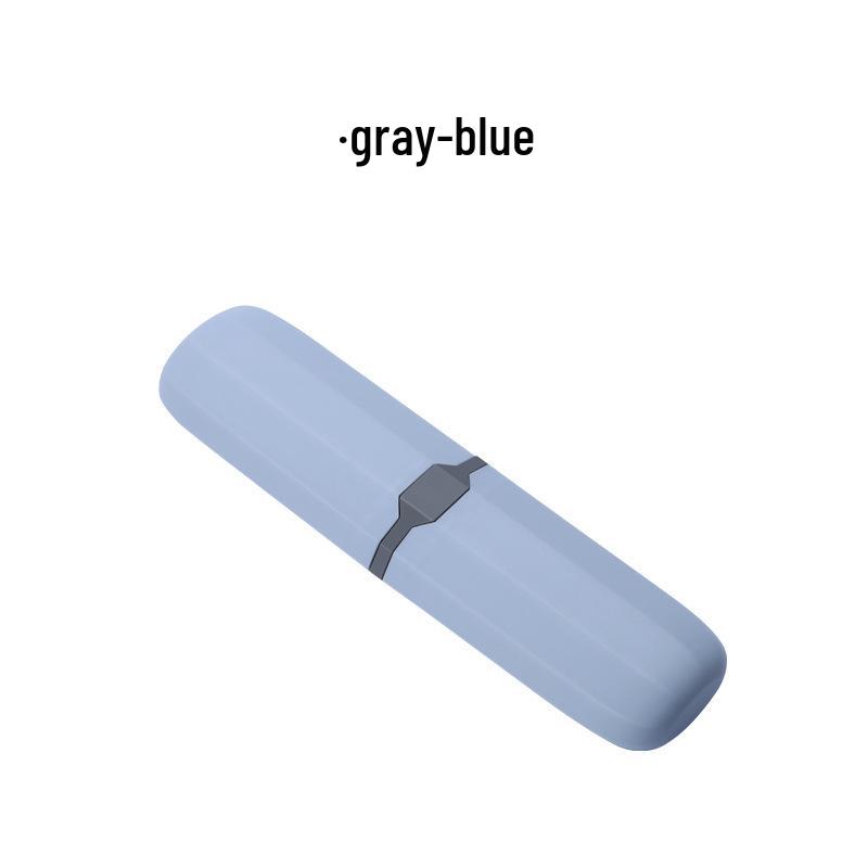 Portable Travel Toothbrush Case - Dustproof Plastic Holder for Students and Dorms
