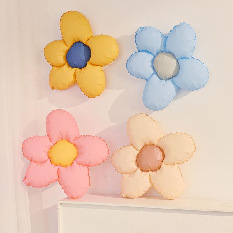 Korean-Style Macaron Color Bow Balloons for Baby Birthday Party Decor