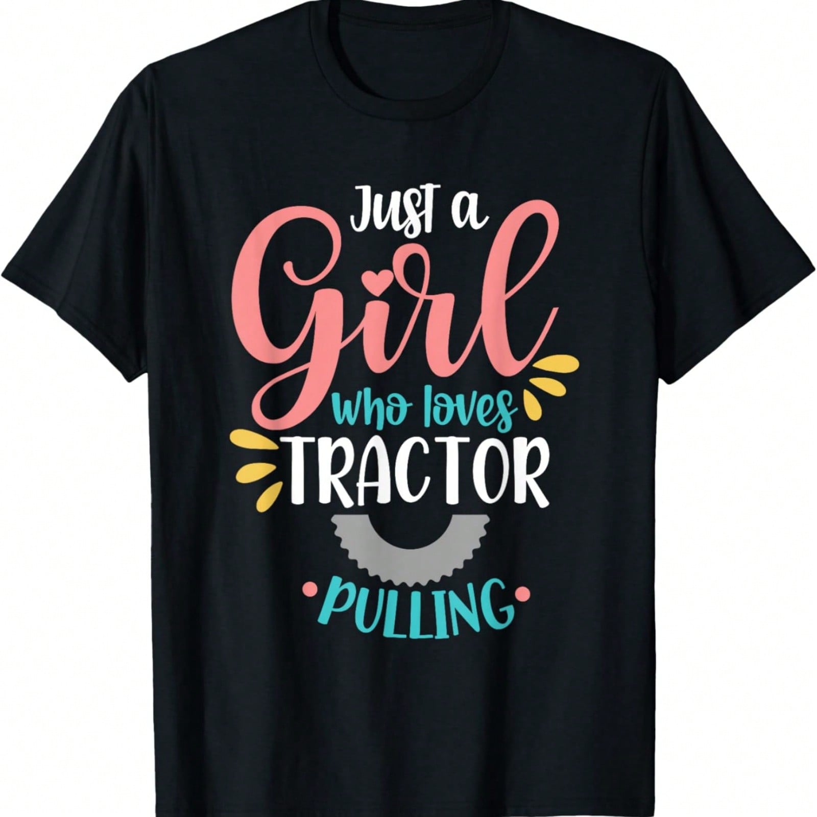 Just A Girl Who Loves Russian Blue Cats T-Shirt S разноцветный