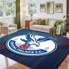 Crystal Palace Design Crystal Velvet Rug Soft Decorative Mat for Bedroom Entrance