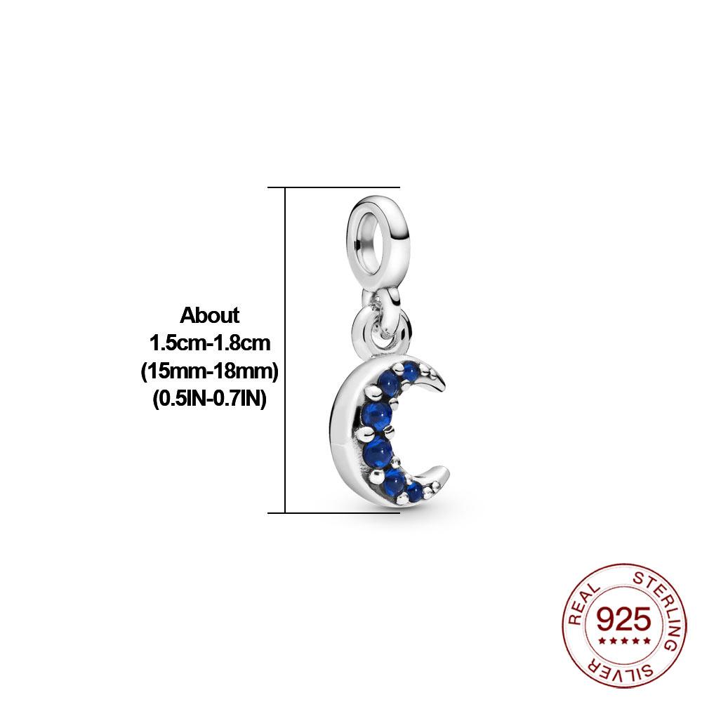 Novo Real S925 Prata Esterlina Me Charm Unicórnio Estrela Hoop Bead Fit Original Me Pulseiras Mulheres Coração Jóias Para Presente