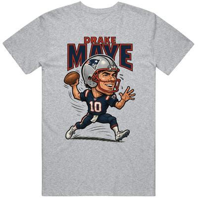 Klassisches Drake Maye Karikatur Fan T-Shirt
