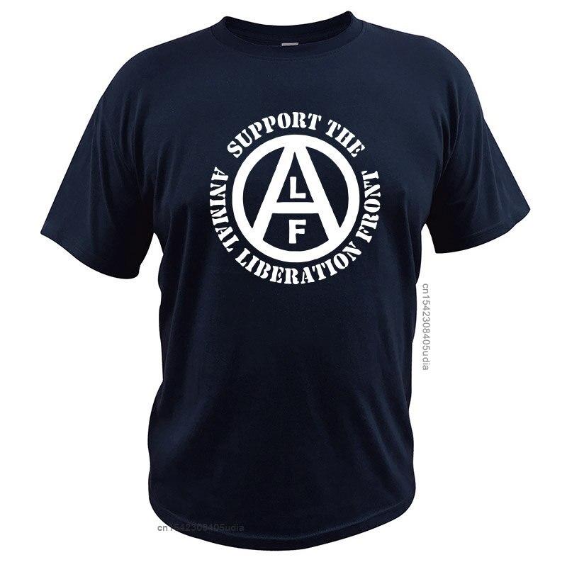 Animal Liberation Front T Shirt Oversized T Shirt EU/US Cotton Comfortable High Quality Tee Tops Funny Anime Tees Men