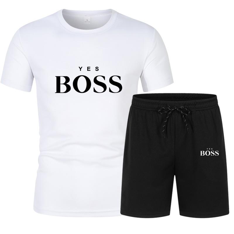 El fin de Chándal para hombres cortos de verano conjuntos de camiseta de  manga corta y pantalones cortos de conjuntos de ropa casual para hombre  ropa deportiva de gimnasia de los hombres