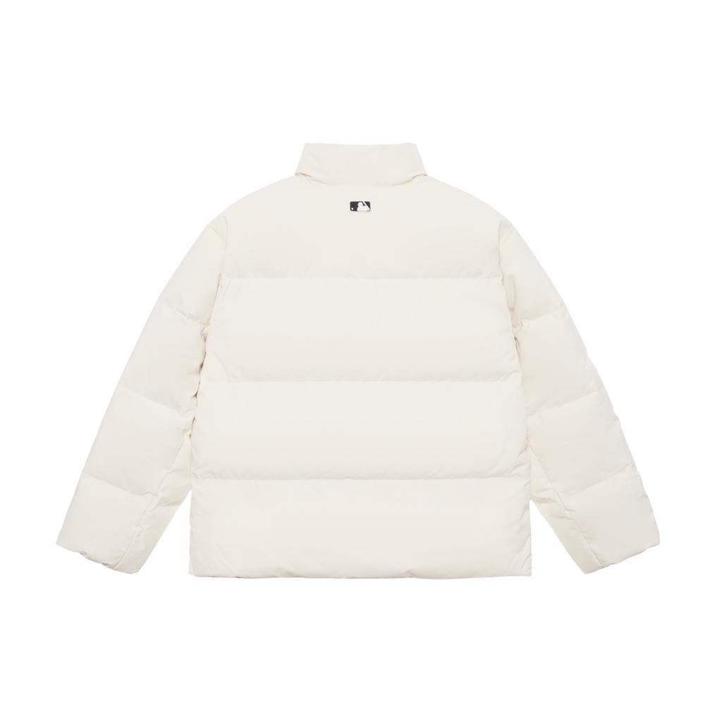 New MLB Boston Red Sox Basic Collection FW24 Down Jacket Unisex Dark Cream 3ADJB1046-43CRD