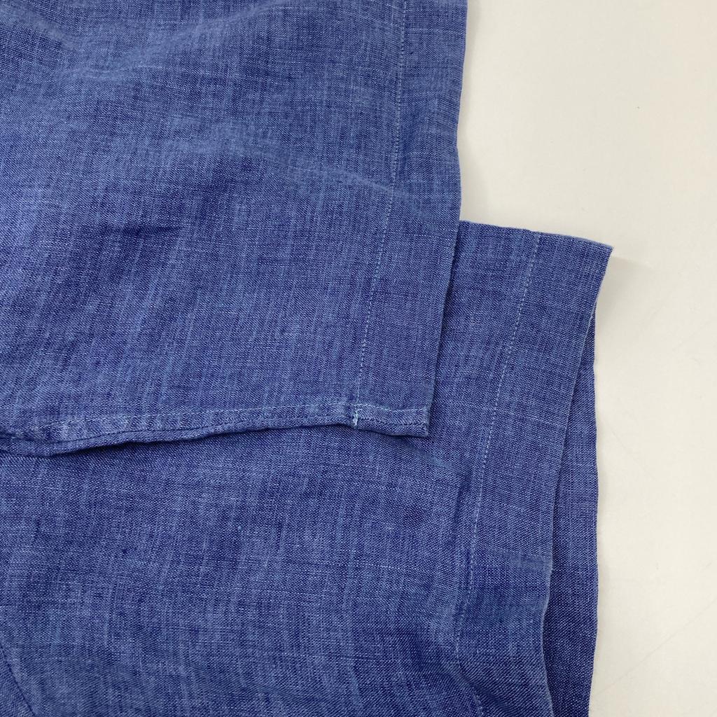 Loro Piana Short sleeve shirt tops blueUsed