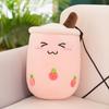 Simulated Fruit Milk Tea Cup Pillow Plush Toy Large Size Bubble Tea Doll Doll Gift
