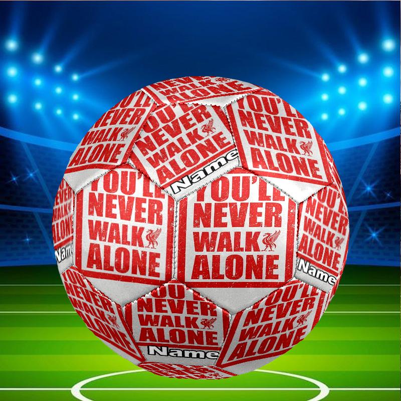 Custom Name Personalized Football team F.C-A Print Size 5 Soccer Ball Training & Match Football, for Team, Kicking, Gift for Football Enthusiasts