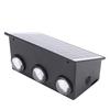 Solar Led Wall Light Solar Fence Sconce IP65 Water Proof for Patio Porch Garden Backyard Fence Decor 6 LEDs Warm Light 6-8 Hours
