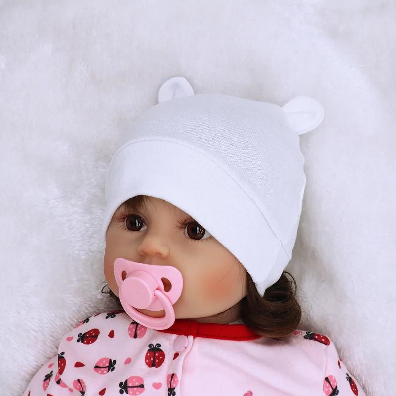 New Baby Hat For Boy Girl Fashion Ears Bonnet Cute Pography Props Hats Newborn Beanie Kids Outdoor Warm Knitted Beanie Cap