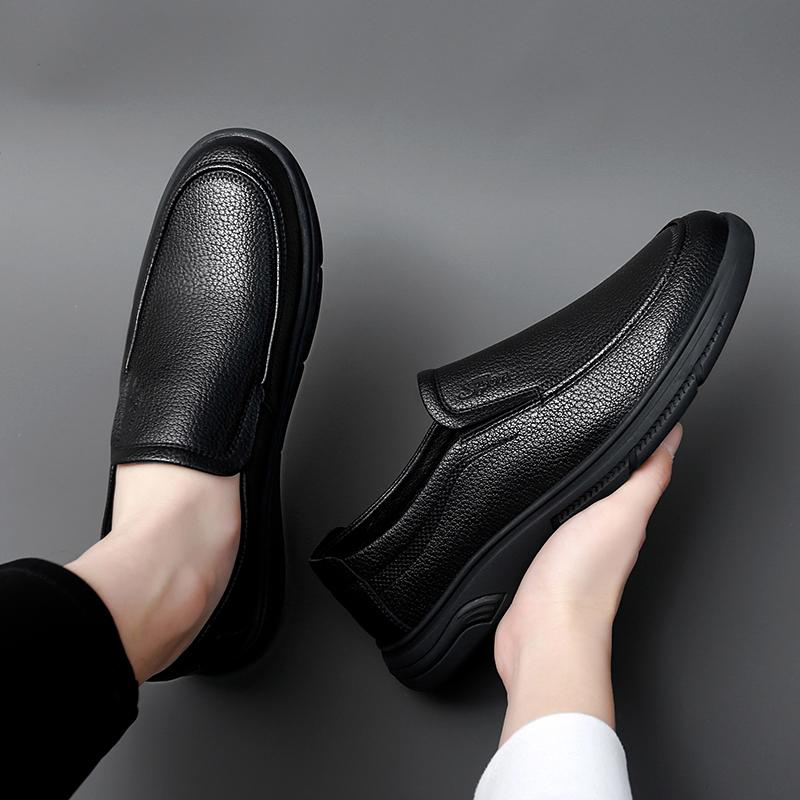 Fashion Genuine Leather Men's Casual Shoes Luxury Brand Formal Men Loafers Driving Moccasins Breathable Slip On Male Boat Shoes