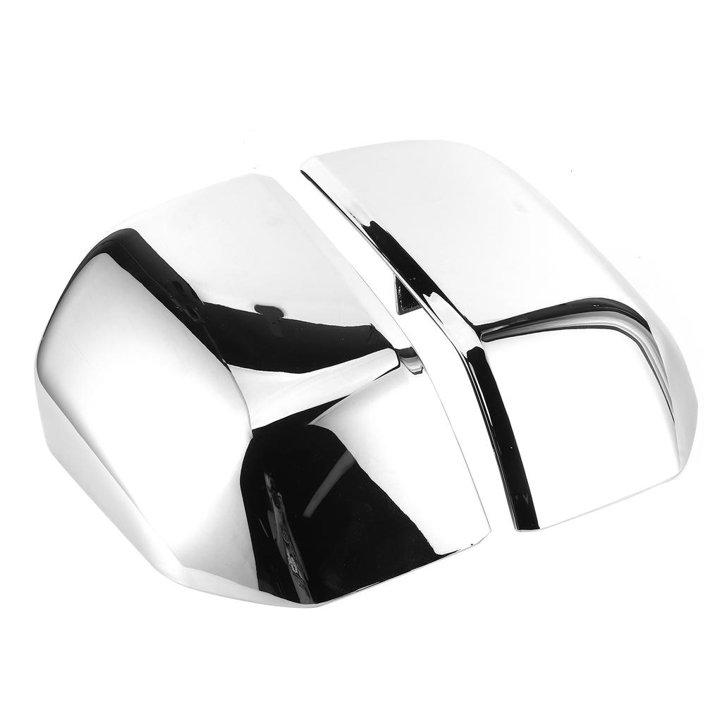 Rearview Wing Mirror Cover Trim Frame Decorative Bezel Fit for Ford F150 2015‑2020Plating Color