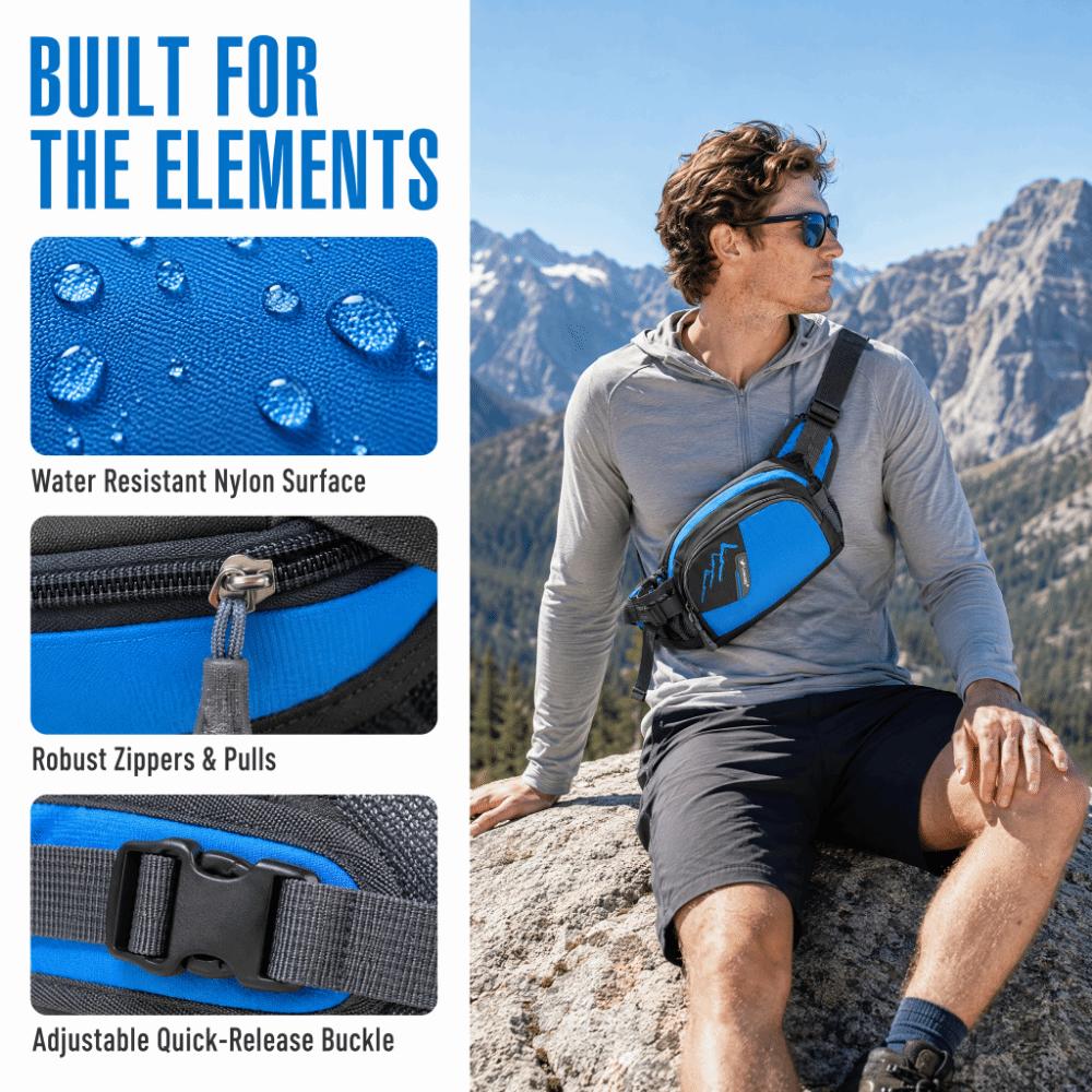 Adjustable Strap Sports Waist Bag Lightweight Design Running Fanny Pack For Men And Women