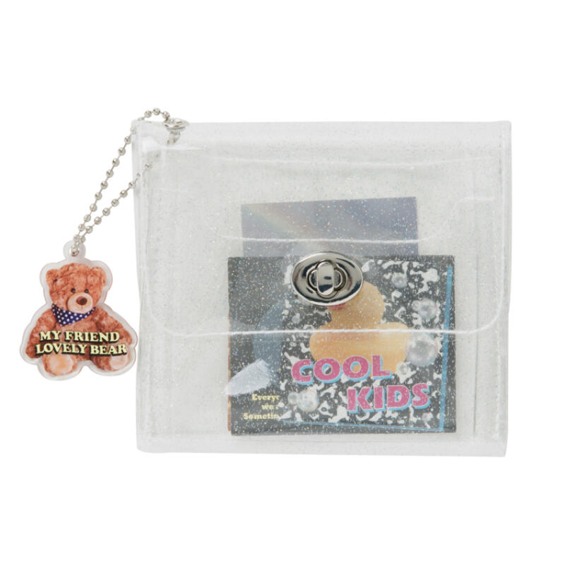 Multi-Pouch Glitter Transparent Cool Kids Sticker Set (28002790)