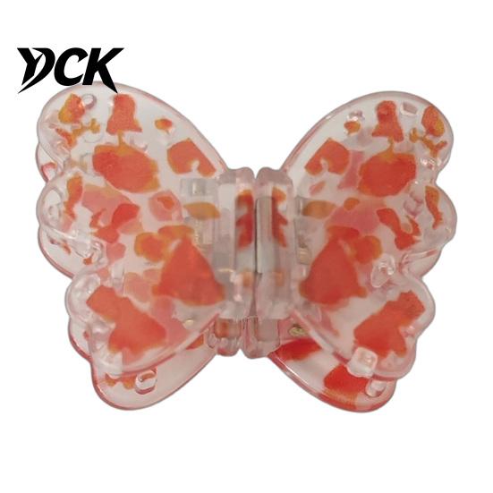 Hair Clips for Women Magnetic Girls, Butterfly Shape Strong Hold Non Slip Claw Clips, Seamless 2-in-1 Clip Thick or Thin Non-slip Accessories