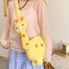 Soft Plush Giraffe Shape Plush Bag Large Capacity Plush Doll Shoulder Bag  Phone