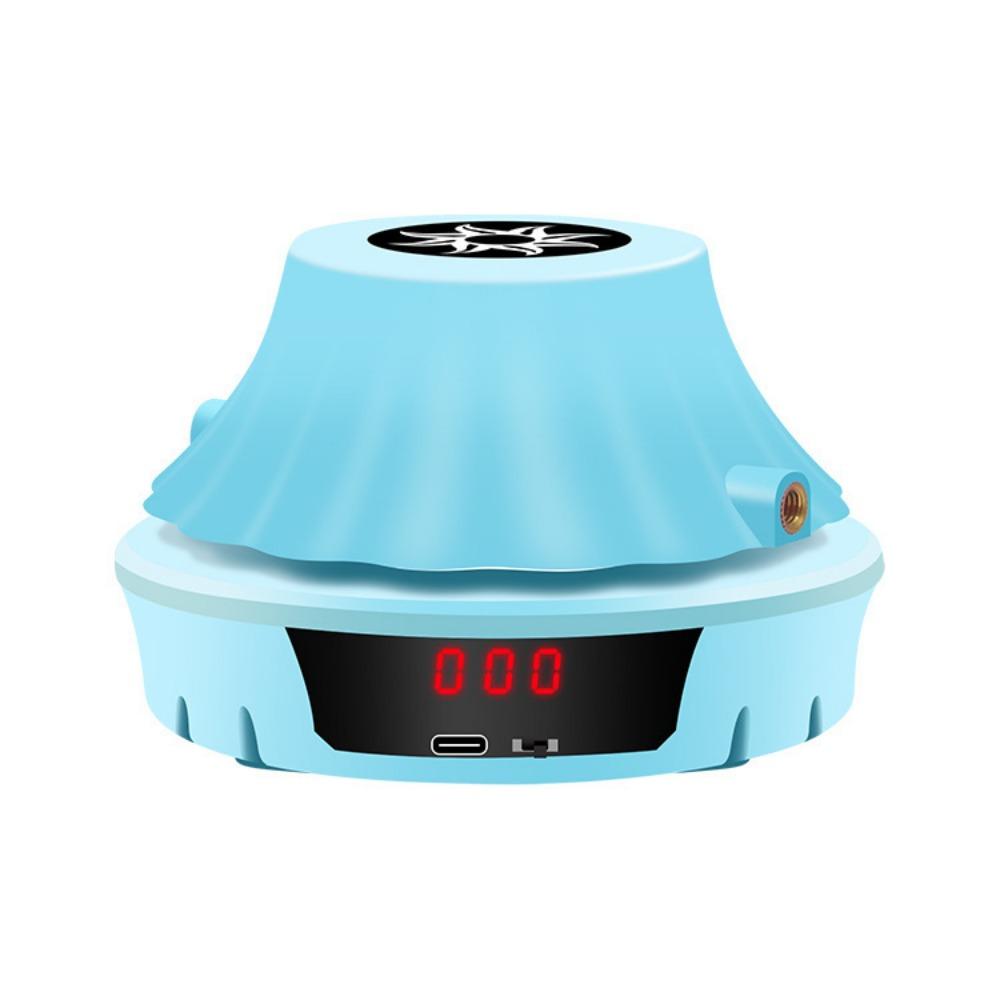 LED Display Electric Jump Rope Remote Control Automatic Jump Rope  Fitness Training синий