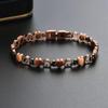 Versatile Women's Red Copper Heart Magnetic Therapy Bracelet