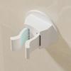 2pcs Self-Adhesive Mop Holder Wall Mounted Mop Brooms Organizers Cleaning Tool Holder for Laundry Room, Bathroom, Garage