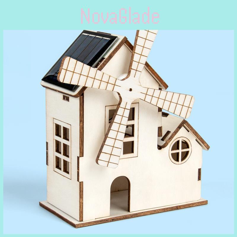 Physical Science Steam Kit Solar House Diy Set For Childrens Engineering And Problem Solving Fun