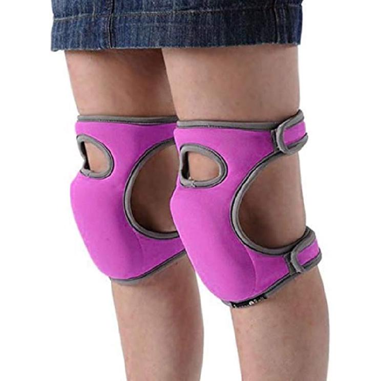 

Gardening Knee Pads, Home Knee Pads for Gardening Cleaning, Adjustable Straps Knee Pads for Scrubbing Floors Work Soft Comfort Foam Protector Case фіолетовий