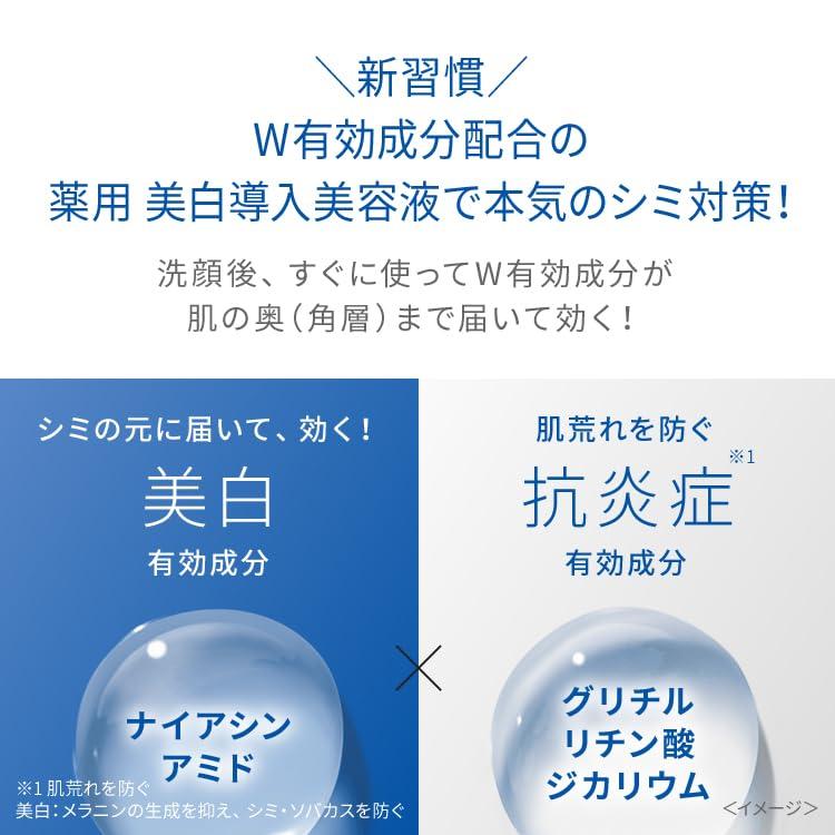 Pure Natural Premium Brightening Whitening Introduction Serum 47mL Quasi-drug Spot Treatment Skin Roughness Prevention Medicinal Niacinamide Ceramide