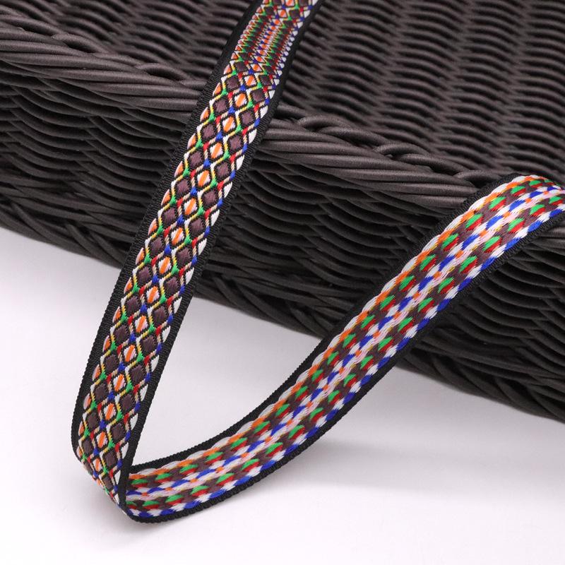 Ethnic Lace Woven Ribbon: Chinese Embroidery Jacquard for DIY Clothing & Home Textiles