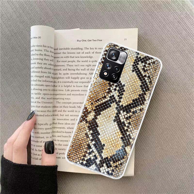 

It looks like Real Snake Skin Phone Case For Redmi Note 13 12 Pro Plus 14 15 Pro 5G 11 11T 11E 11S 10 Pro 10S 9 9S Cover Cell Cl Redmi Note 14S