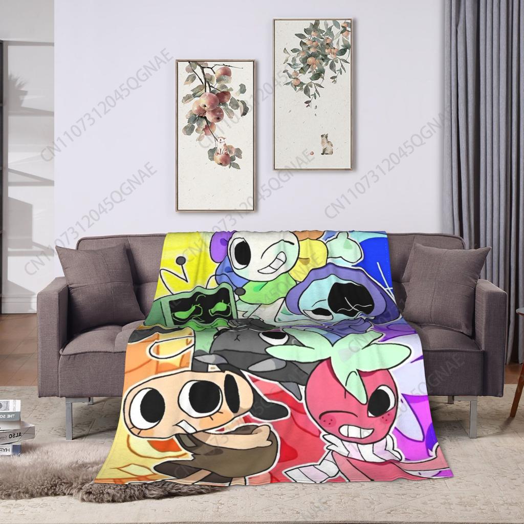 Game Dandys World Blanket Fleece Print Multifunction Soft Throw Blanket For Bed Office Quilt