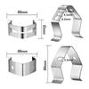 LMETJMA Meat Grill Thermometer Probe Holder Clip BBQ Temp Probe Clip Camping Barbecue Universal Style Design Holder