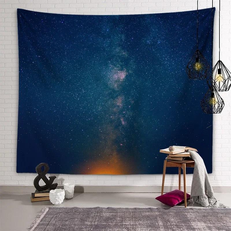 Dreamy Starry Sky Wall Decoration Tapestry Home Living Room Tapestry