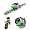1 Pc Ben 10 Watches Omnitrix Projected Four Arms Heatblast Action Figures Alien Hero Kid Gift Toy