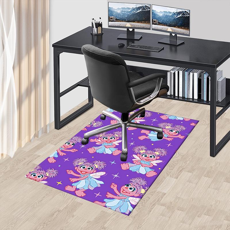 

Sesame Street Abby Cadabby Fairy Chair Mat - Home Decor Gift for Adults, Office Desk Mat, Living Room Rug, Bedroom Carpet, Suitable for Vari 60cm by 90cm