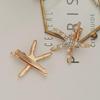 Tuanming Starfish Pearl Hairpin: Trendy European & American Ladies' Ocean-Inspired Fashion Accessory