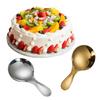 Stainless Steel Mini Spoon Short Handled Spoon Ice Cream Spoon Milk Powder Spoon for Kitchen Restaurant
