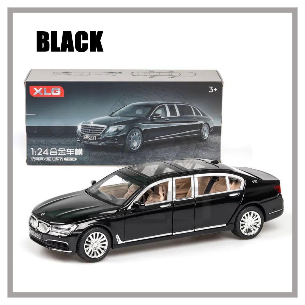 Clearance SalesKLT 1:24 BMW 760 Diecast Alloy Model Car for Kids Toys for Boys Toys for Kids Cars Toys
