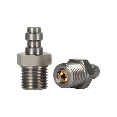 Adattatore a connessione rapida M12X1.25 Valvola di ritegno in acciaio inossidabile