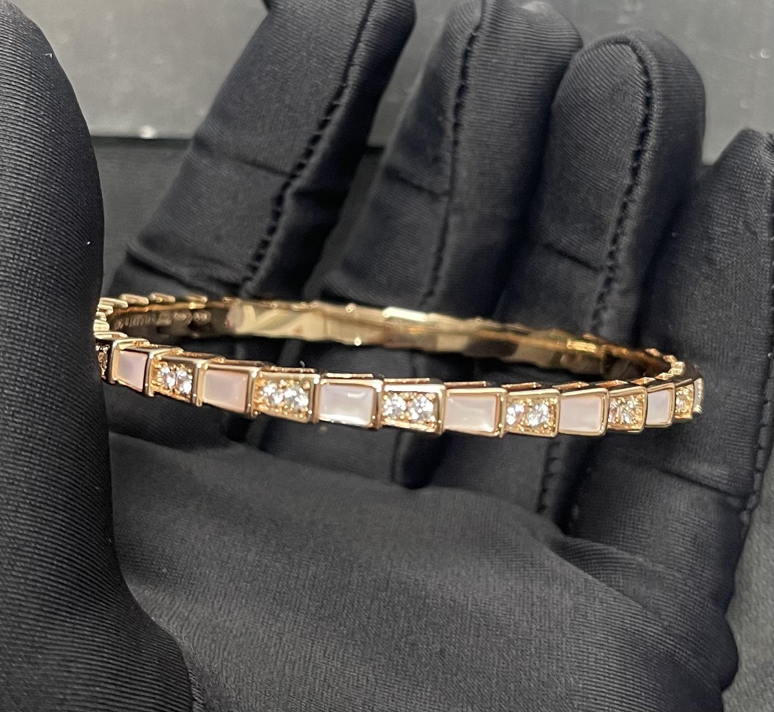 

Круглый браслет из ракушек змеиной кости для матери, легкий, роскошный, модный, высококачественный, мужской и женский браслет с темпераментом 17CM