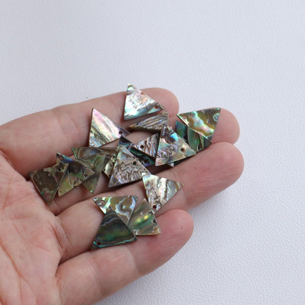 New Zealand Abalone Shell Pendant Charm - Ancient Style Hairpin & DIY Earring/Clothing Accessory.