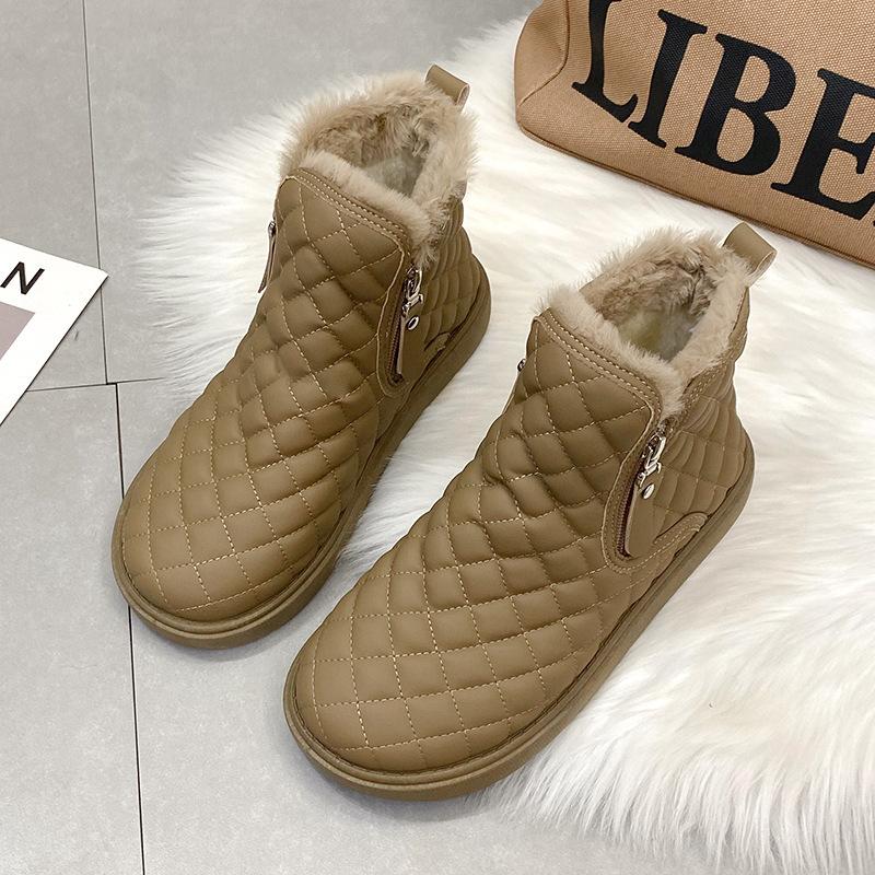 

Зимние ботинки женские 2025 новые старые пекинские хлопковые ботинки женские зимние универсальные утолщенные ботинки из бархата теплые ботинки женские ботинки 40