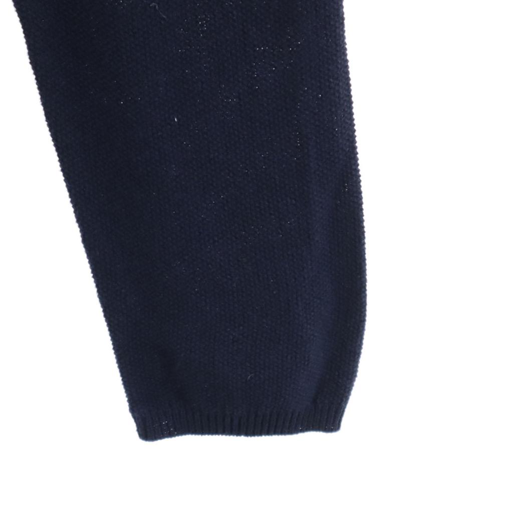 BATONER Made In Japan Linen Blend Long Sleeve Knit Cardigan 1 Navy Men's Used