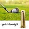 Golf Brass Shaft Tip Plug Swing Weight Golf Club Weight for Golf Sports Golf Brass Tip Plug Weights Golf Brass Plug Weights